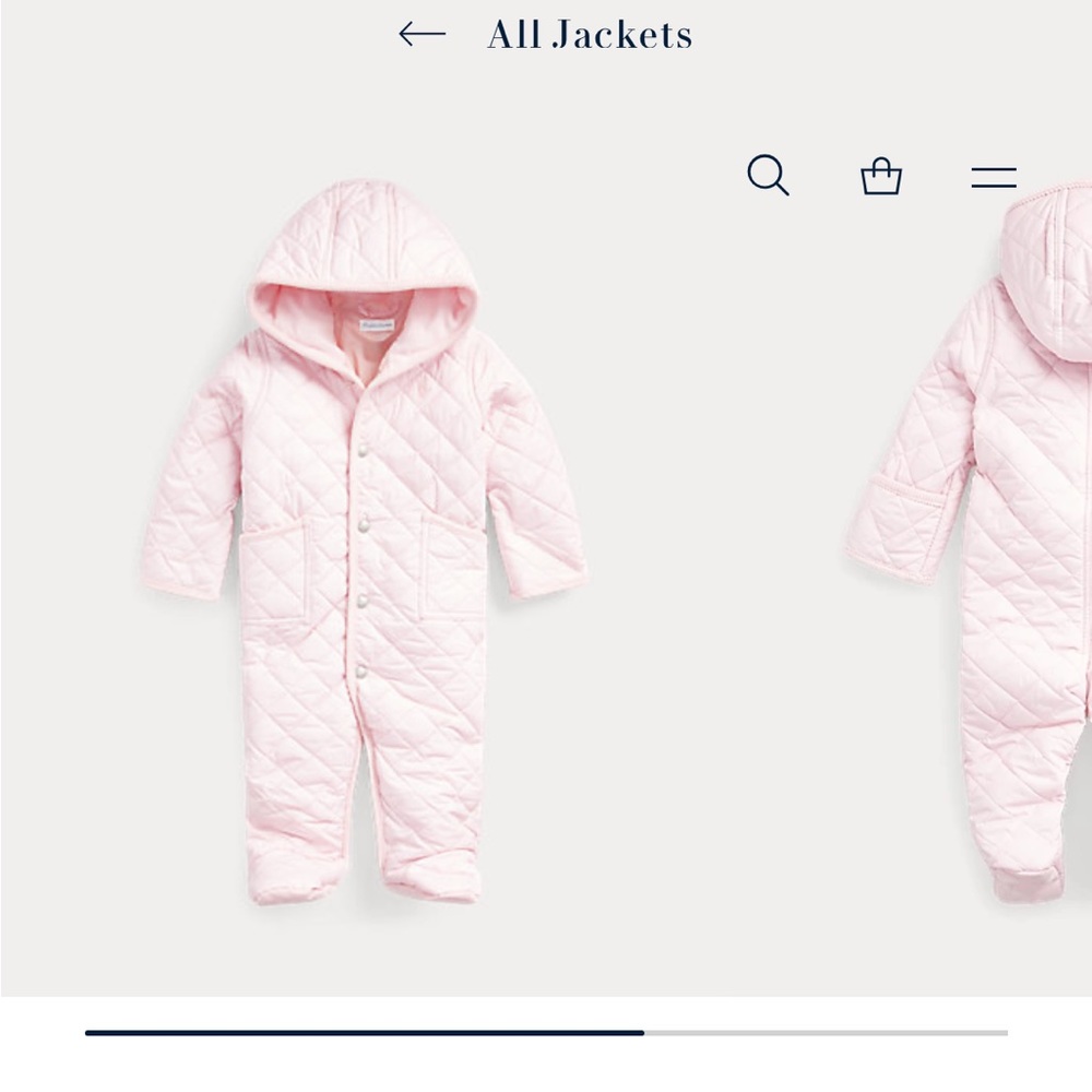 Ralph Lauren Water-Repellent Hooded Barn Bunting